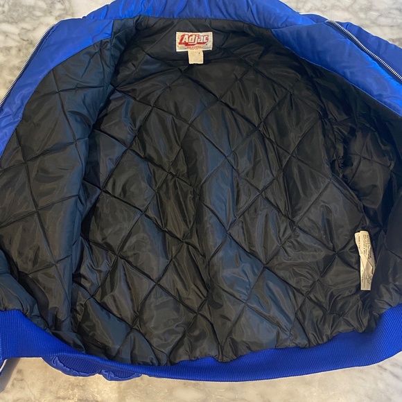 Vintage Blue Puffer Jacket - Picture 6 of 13